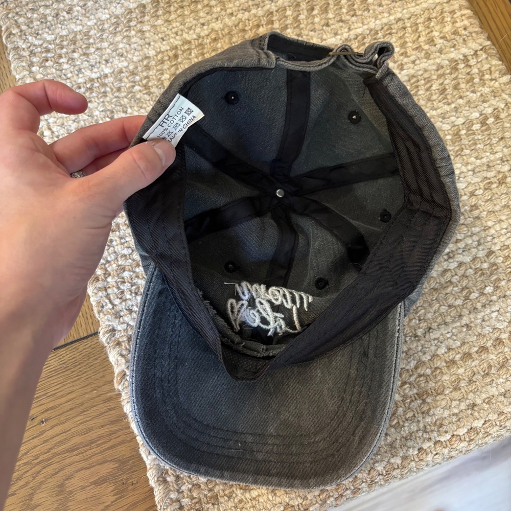 Mom Life Baseball Cap Hat Womens Adjustable Casual charcoal Gray - Picture 4 of 4